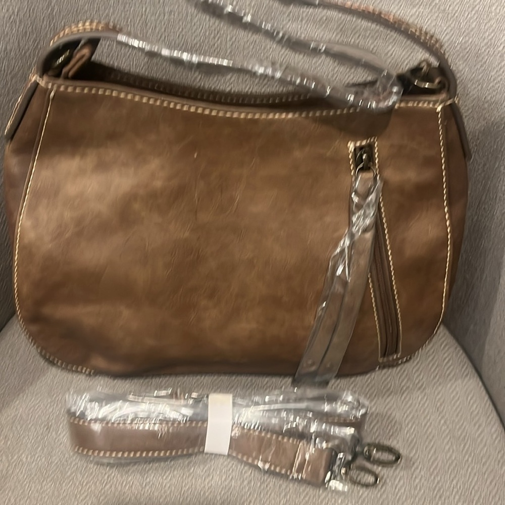 TONY LAMA COWHIDE LEATHER CONCEALED BAG - Picture 6 of 12